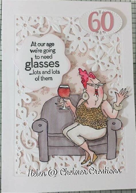 Funny Lady Card 60th Birthday Cards 60th Birthday Cards For Ladies