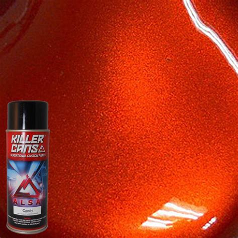 Alsa Refinish 12 Oz Candy Orange Killer Cans Spray Paint Kc Or The