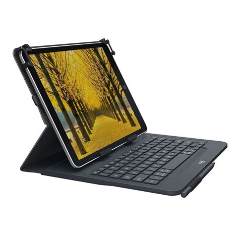 Logitech 920 008334 Universal Folio Tablet Keyboardcover Case 9 To