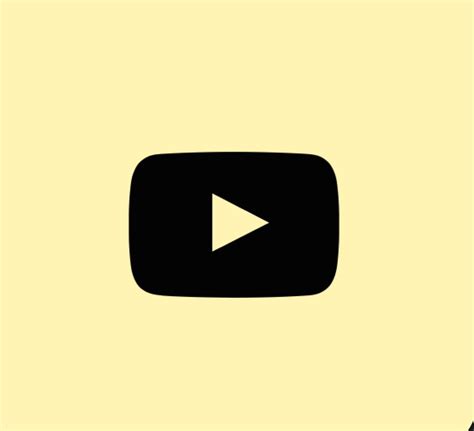 Pastel Yellow App Icons Aesthetic Youtube Bmp Power