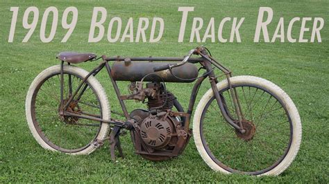 1909 Vekst Board Track Racer Tribute Ride Youtube