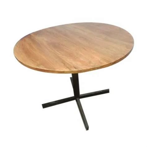 Brown Round Wooden Table Size 30 Inch Diameter At Rs 4500 In New Delhi