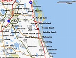 Map Of Melbourne Florida - Map Of Zip Codes