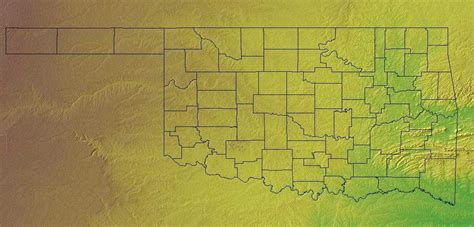 Oklahoma Geography Oklahoma Regions And Landforms