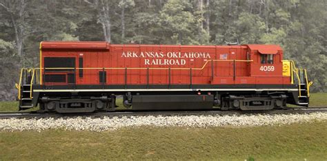 Atlas Arkansas Oklahoma Railroad B23 7 Aok 4059 Bradleydcc Custom Models