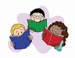 Children Reading Books Pictures - Cliparts.co