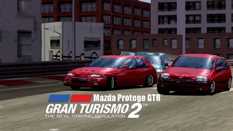 Duckstation Gran Turismo 2 Fullhd Mazda Protege Gtr 1080p Youtube