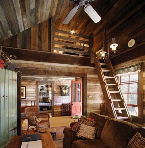 49 Gorgeous Rustic Cabin Interior Ideas Futurist Architecture Small