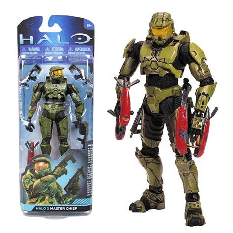 Halo 2 Master Chief 10th Anniversary Action Figure Mcfarlane Toys