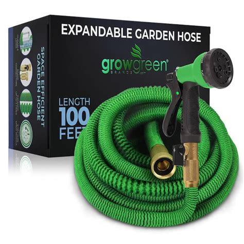 Growgreen 34 In X 100 Ft Expandable Garden Hose New And Improved Gg