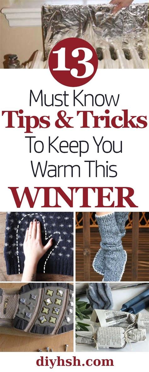 13 Must Know Tips And Tricks To Keep You Warm This Winter Diy Home Sweet Home Winter Diy