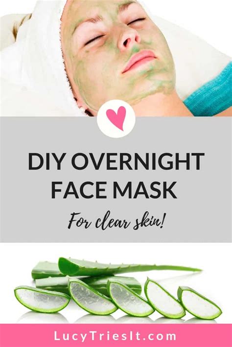 DIY Overnight Face Mask For Acne Radiant Skin