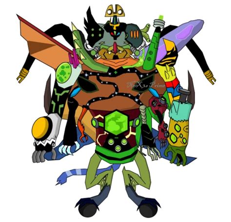 Ben 10 Fusion Ultimate Fusion By Nex3s On Deviantart