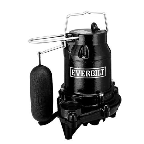 Everbilt 13 Hp Cast Iron Sump Pump Hds30 The Home Depot