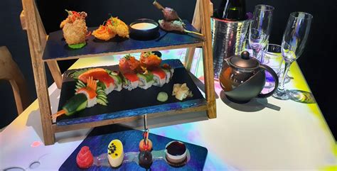 Sushi And Asian Tapas Afternoon Tea With Bottomless Bubbles Designmynight
