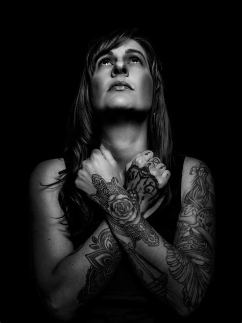 Photographing Tattoos Black And White Portrait Photography