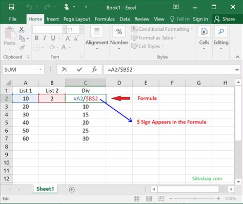 Absolute Referencing In Excel Excel Tutorial