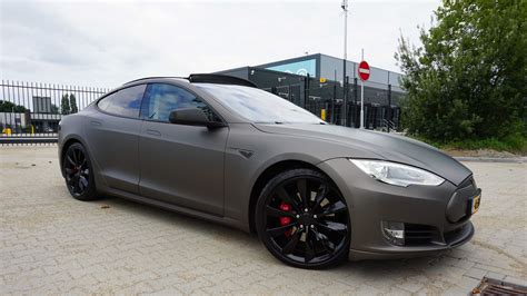 Tesla Model S P85d 3m Matte Charcoal Metallic Auto Tesla Autos