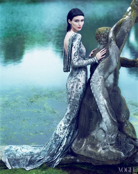 Rooney Mara Covers Vogues November Issue In Dragon Dress Photos