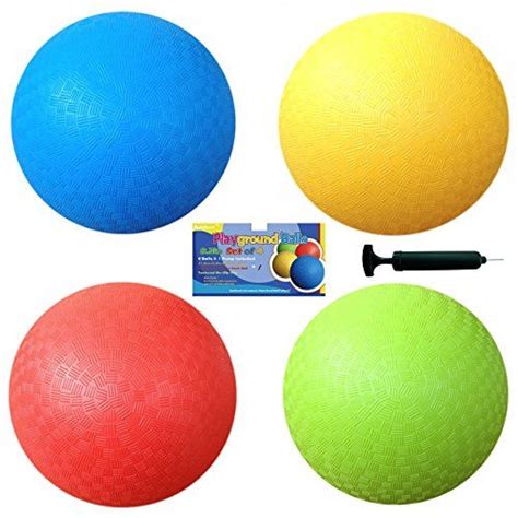 85 Inch Playground Balls Set Of 4 Playground Balls Ball Fun Games