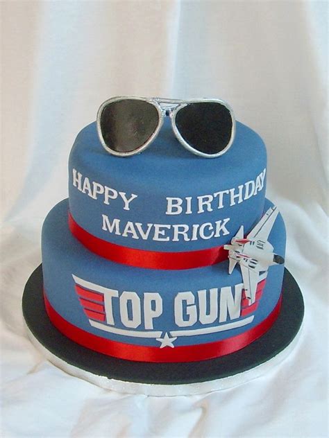 Top Gun Maverick Awesome Cakes Pinterest Cake Ideas Birthday