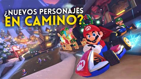 Mario Kart 8 Deluxe Recibirá Nuevos Personajes Como Dlc Según Una