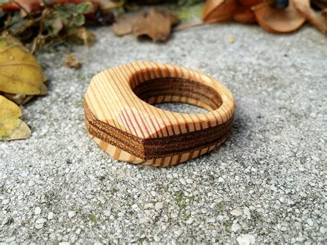 Pin By Thewoodartshop On Wooden Rings Wooden Rings Hand Carved Ring
