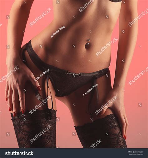 Sexy Woman Stripper Dancing Showgirl Studio Foto Stock 259308281