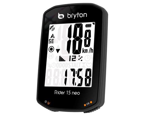 Bryton Rider 15e Neo Gps Cycling Computer With Cadence Bundle Merlin