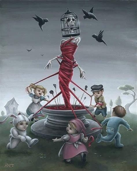 surrealistic horror by anthony clarkson dark fantasy art surreal art scary art