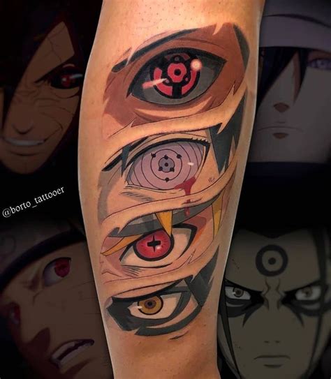 1 Anime Tattoo Page 184k Trên Instagram Naruto Tattoos Done By