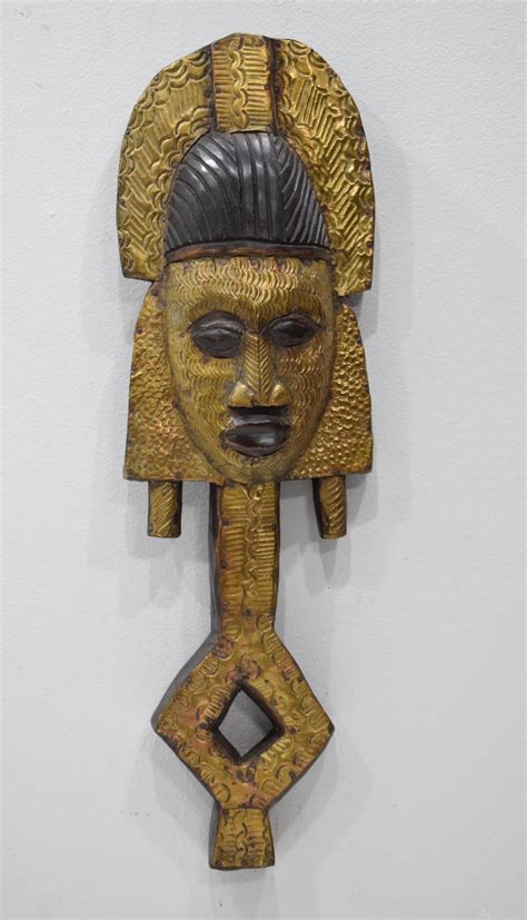 African Mask Bakota Reliquary Gabon Br