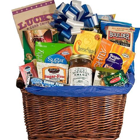 *free shipping applies to gift baskets over $75 each. Sugar Free Gift Baskets ideas. | sweet and savory healthy ...