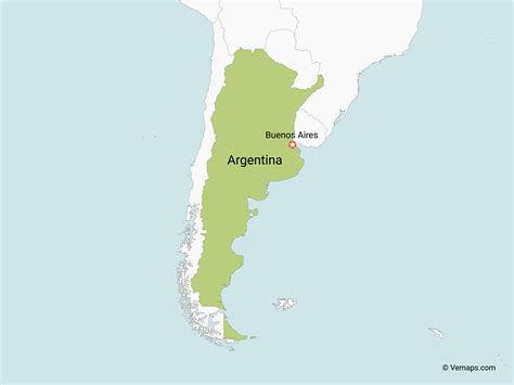 Argentina Map Argentina Map Political Geography Places To Visit