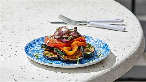 Grilled Vegetable Stacks Recipe The Washington Post