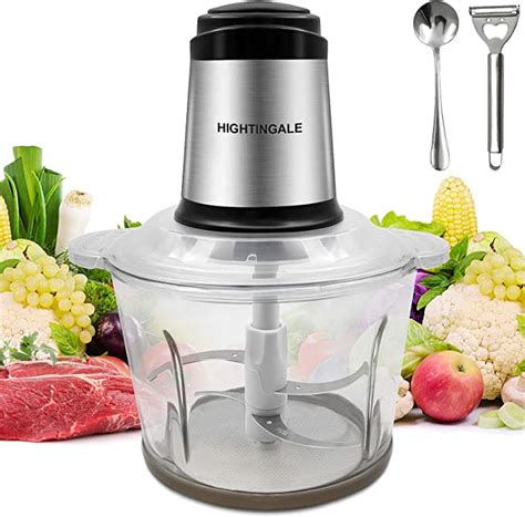 Mini Chopperfood Processor Meat Grinder Electricdual Stage Food