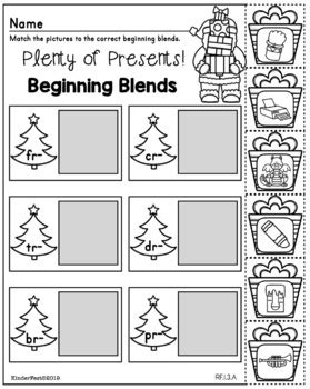 Kindergarten christmas worksheets and printables. Christmas Worksheets for First Grade by KinderFest | TpT
