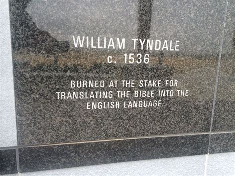 Tyndales Marker Coram Deo