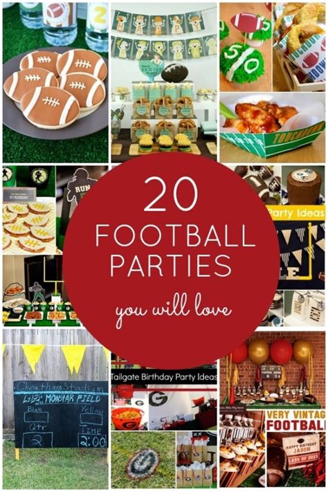 20 football party ideas party ideas