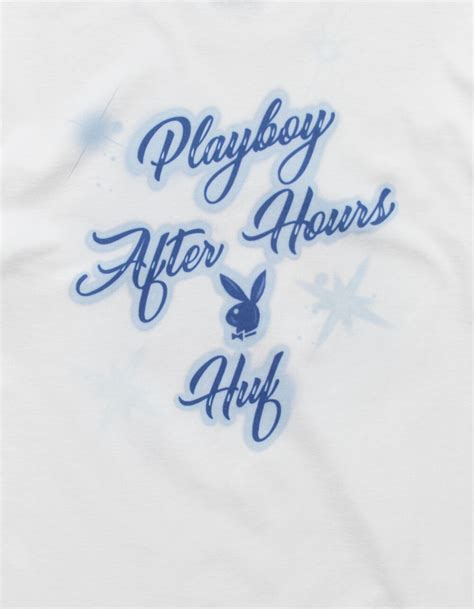 HUF X Playboy Lips Mens Tee WHITE Tillys