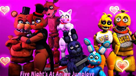 Sfm Fnaf Toy Animatronics Group Jumplove Youtube