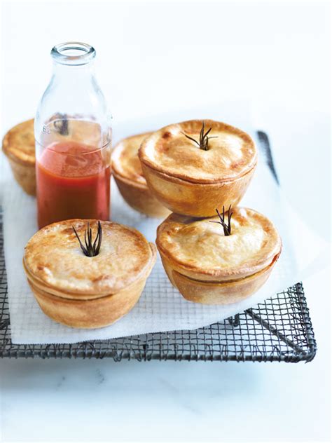 Lamb Mint And Rosemary Pies Donna Hay
