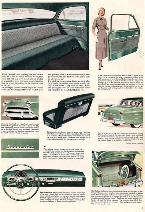 1953 Hudson Jet Brochure