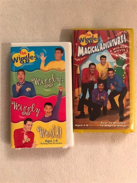 The Wiggles Vhs Tapes On Mercari The Wiggles Wiggle Childhood