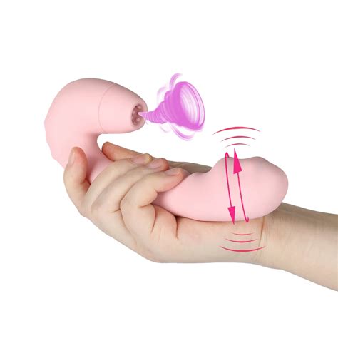 10 Speeds Sucking Clitoris Stimulator Dildo Vibrator For Women