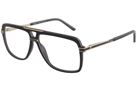 Cazal Mens Eyeglasses 6018 001 Blackgold Full Rim Titanium Optical Frame 58mm