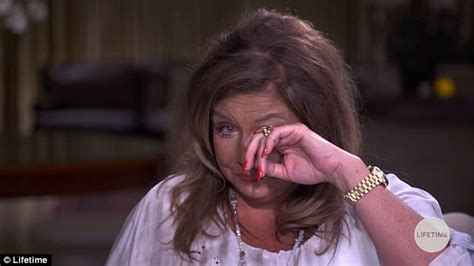 Abby Lee Miller Cries Before Prison On Lifetime Special Daily Mail Online