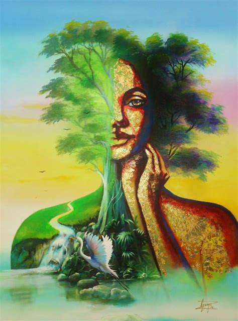 Mother Nature Painting At Explore Collection Of
