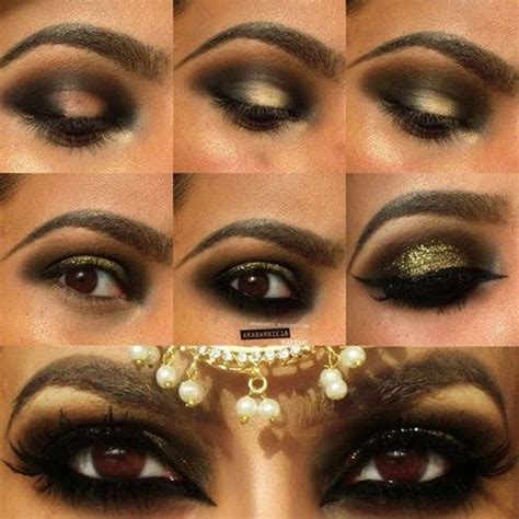 24 Beautiful Arabic Smokey Eye Makeup Tutorial