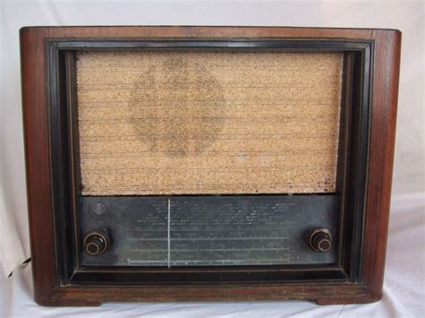 Telefunken 1665a Ocean 1945 Antique Radio Tube Radio Vintage Radio